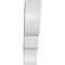 Ekena Millwork 5-in. W x 16-in. D x 22-in. H Ridgewood Architectural Grade PVC Knee Brace BRCP05X16X22RID - alternate 6